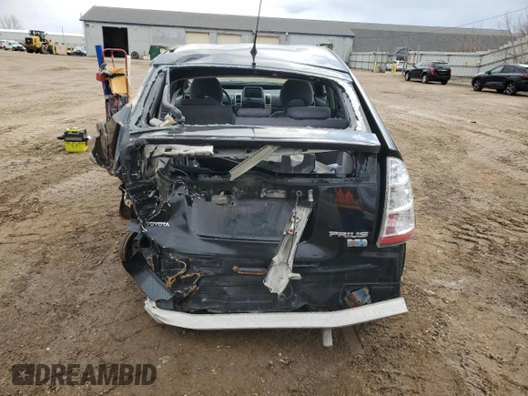2009 Toyota Prius with VIN JTDKB20U693516859, listed as a Copart auction lot 52159655 with Not Provided miles and Clean Title. Bid and sale history available at carsss.com. Image 6.