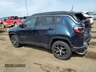 2024 Jeep Compass Limited with VIN 3C4NJDCN5RT160022, listed as a Copart auction lot 54231975 with 8,848 mi miles and Salvage title. Bid and sale history available at DreamBid. Image 2.
