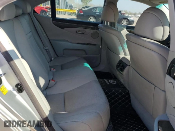 2009 Lexus LS 460 with VIN JTHCL46F795001457, listed as a Copart auction lot 69957804 with 143,649 mi miles and Salvage Title. Bid and sale history available at DreamBid. Image 10.