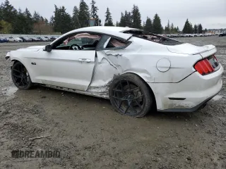 2015 Ford Mustang GT with VIN 1FA6P8CF4F5382782, listed as a Copart auction lot 50931205 with 132,041 mi miles and Salvage Title. Bid and sale history available at carsss.com. Image 2.