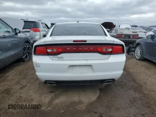 2012 Dodge Charger SXT with VIN 2C3CDXJG3CH182948, listed as a Copart auction lot 42402795 with 0 mi miles and Non Repairable. Bid and sale history available at carsss.com. Image 6.