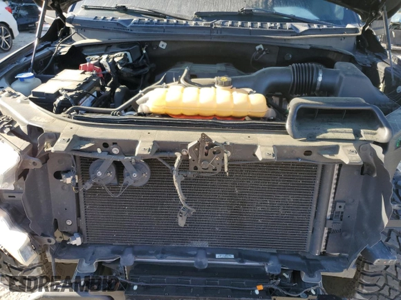 2018 Ford F-150 XL with VIN 1FTEW1CPXJKF84609, listed as a Copart auction lot 50490395 with 107,725 mi miles and Salvage Title. Bid and sale history available at DreamBid. Image 11.