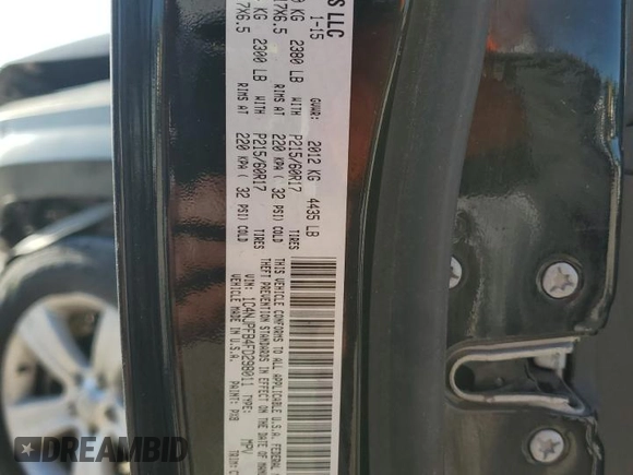 2015 Jeep Patriot Latitude with VIN 1C4NJPFB4FD298011, listed as a Copart auction lot 52152845 with 95,101 mi miles and Salvage Title. Bid and sale history available at DreamBid. Image 15.