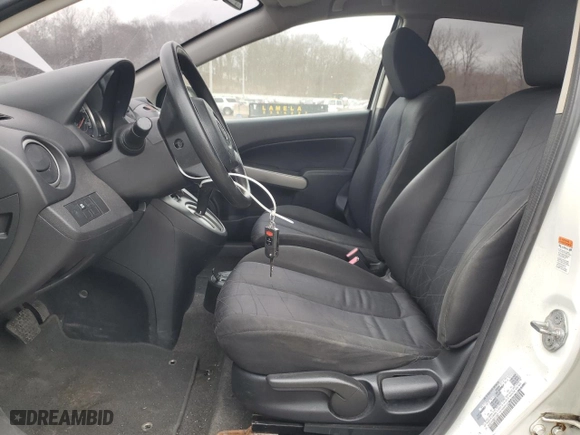 2011 Mazda Mazda2 Sport with VIN JM1DE1HY6B0112467, listed as a Copart auction lot 47596715 with NaN miles and Salvage Title. Bid and sale history available at carsss.com. Image 7.