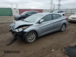 2015 Hyundai Elantra SE z VIN 5NPDH4AE1FH637664, wystawiony jako Copart lot #80329264 z przebiegiem 123 641 mil mil oraz Szkody całkowita. Historia ofert i sprzedaży dostępna na DreamBid. Obrazek 1.