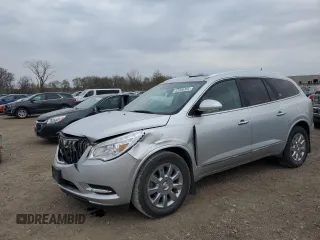2015 Buick Enclave Leather with VIN 5GAKVBKD4FJ365873, listed as a Copart auction lot 53386365 with 185,006 mi miles and Salvage Title. Bid and sale history available at carsss.com. Image 1.