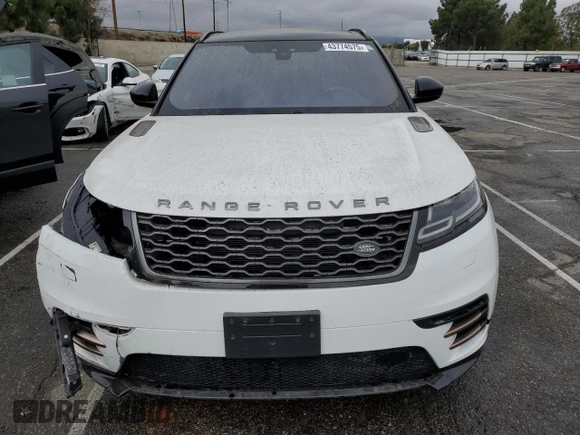 2019 Land Rover Range Rover Velar R-Dynamic SE with VIN SALYL2FV6KA207863, listed as a Copart auction lot 43774575 with 72,184 mi miles and Salvage title. Bid and sale history available at DreamBid. Image 5.