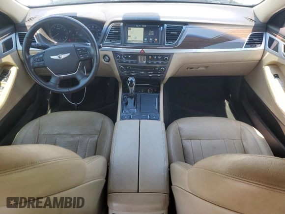 2015 Hyundai Genesis 3.8L with VIN KMHGN4JE7FU051963, listed as a Copart auction lot 67966694 with 140,222 mi miles and Clean Title. Bid and sale history available at carsss.com. Image 8.