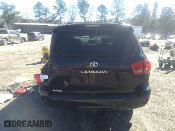 2010 Toyota Sequoia SR5 with VIN 5TDZM5G15AS001408, listed as a IAAI auction lot 41351847 with 268,240 mi miles. Bid and sale history available at carsss.com. Image 16.