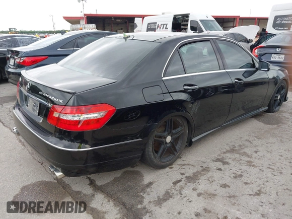 2011 Mercedes-Benz E 550 Luxury with VIN WDDHF7CB2BA470136, listed as a IAAI auction lot 42185104 with 310,892 mi miles and . Bid and sale history available at DreamBid. Image 4.