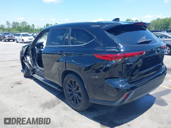 2023 Toyota Highlander L with VIN 5TDKDRAH5PS024582, listed as a IAAI auction lot 42307836 with 40,512 mi miles and . Bid and sale history available at DreamBid. Image 3.