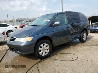 2004 Honda Odyssey EX with VIN 5FNRL18654B041597, listed as a Copart auction lot 48988895 with 294,726 mi miles and Non Repairable. Bid and sale history available at DreamBid. Image 1.
