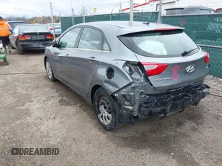 2016 Hyundai Elantra GT with VIN KMHD35LH0GU309974, listed as a IAAI auction lot 42029956 with 139,431 mi miles. Bid and sale history available at carsss.com. Image 3.