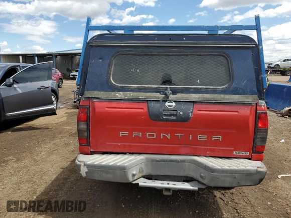 2002 Nissan Frontier XE with VIN 1N6ED29Y12C388949, listed as a Copart auction lot 55235875 with 212,944 mi miles and Salvage title. Bid and sale history available at DreamBid. Image 6.