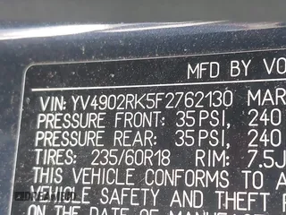 2015 Volvo XC60 T6 с VIN YV4902RK5F2762130, выставлен на аукционе IAAI как лот 42080997 с пробегом 174 623 миль миль и . История ставок и продаж доступна на DreamBid. Изображение 9.