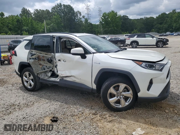 2021 Toyota RAV4 Hybrid LE z VIN 4T3B6RFV2MU051287, wystawiony jako Copart lot #58746095 z przebiegiem 55 017 mil mil oraz Szkoda całkowita • Salvage title. Historia ofert i sprzedaży dostępna na DreamBid. Obrazek 4.