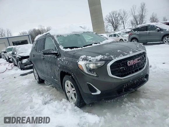 2020 GMC Terrain SLE with VIN 3GKALTEV0LL108485, listed as a Copart auction lot 87365434 with 48,819 mi miles and Non Repairable. Bid and sale history available at DreamBid. Image 14.