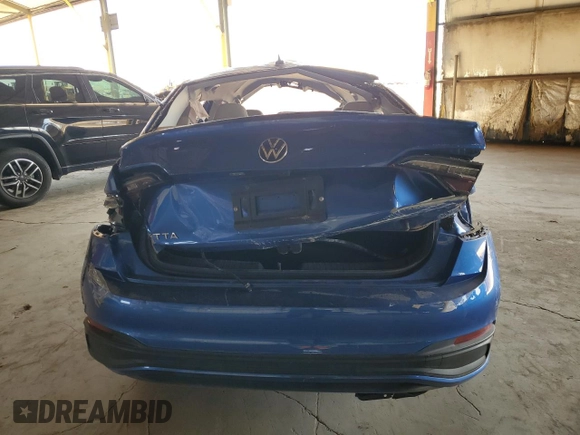 2024 Volkswagen Jetta S with VIN 3VW5M7BU1RM078197, listed as a Copart auction lot 62035935 with 10,240 mi miles and Salvage title. Bid and sale history available at DreamBid. Image 6.