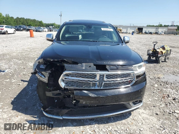 2018 Dodge Durango Citadel with VIN 1C4SDHETXJC460992, listed as a Copart auction lot 56358135 with 116,541 mi miles and Salvage title. Bid and sale history available at DreamBid. Image 5.