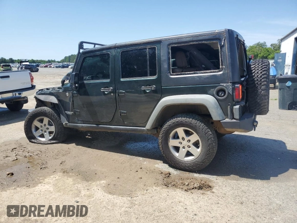 2011 Jeep Wrangler Unlimited Rubicon with VIN 1J4BA6H17BL571194, listed as a Copart auction lot 55430315 with Not provided miles and Salvage title. Bid and sale history available at DreamBid. Image 2.
