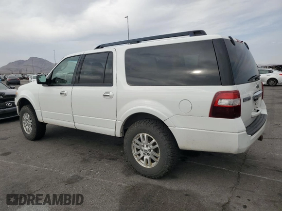 2014 Ford Expedition Max XLT z VIN 1FMJK1J55EEF63419, wystawiony jako Copart lot #62388985 z przebiegiem 181 246 mil mil oraz Czysty tytuł • Clean title. Historia ofert i sprzedaży dostępna na DreamBid. Obrazek 2.