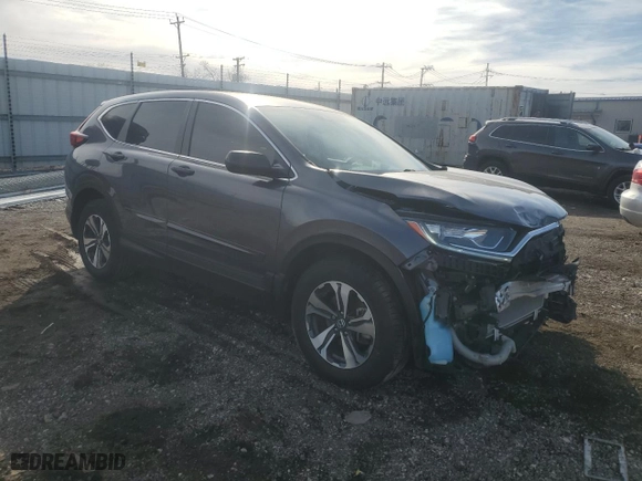 2021 Honda CR-V LX with VIN 5J6RW2H29ML013058, listed as a Copart auction lot 48463975 with 42,801 mi miles and Salvage Title. Bid and sale history available at carsss.com. Image 4.