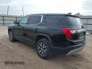 2021 GMC Acadia SLE with VIN 1GKKNKLA2MZ159490, listed as a IAAI auction lot 41449934 with 91,589 mi miles and . Bid and sale history available at DreamBid. Image 3.