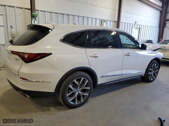2024 Acura MDX w/Technology Package with VIN 5J8YD9H46RL006059, listed as a Copart auction lot 88483145 with 12,802 mi miles and Salvage Title. Bid and sale history available at carsss.com. Image 3.