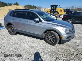 2020 Volkswagen Tiguan SE with VIN 3VV3B7AX8LM121003, listed as a Copart auction lot 44788675 with 39,800 mi miles and Salvage Title. Bid and sale history available at DreamBid. Image 4.