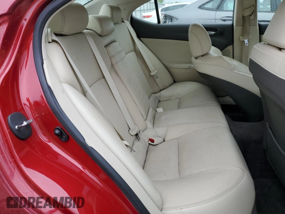 2012 Lexus IS 250 with VIN JTHCF5C20C5053860, listed as a Copart auction lot 58081105 with 114,564 mi miles and Salvage title. Bid and sale history available at DreamBid. Image 10.
