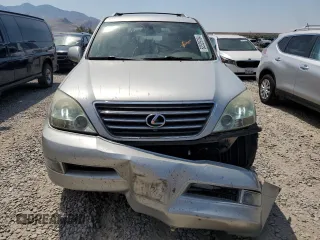 2005 Lexus GX 470 with VIN JTJBT20X150078140, listed as a Copart auction lot 62529784 with 176,212 mi miles and Salvage Title. Bid and sale history available at carsss.com. Image 5.
