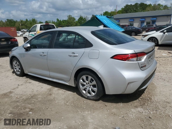 2021 Toyota Corolla LE with VIN 5YFEPMAE5MP220300, listed as a Copart auction lot 51457185 with 48,706 mi miles and Clean Title. Bid and sale history available at carsss.com. Image 2.