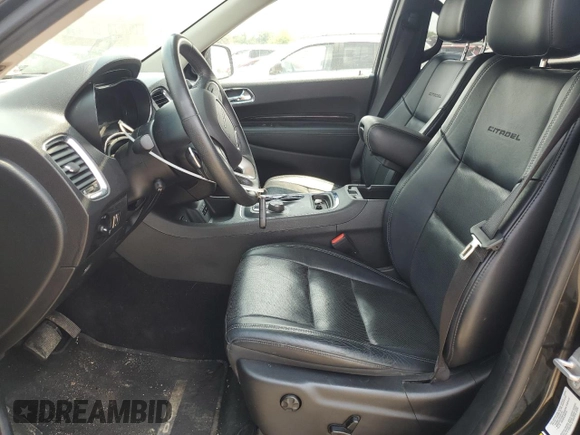 2014 Dodge Durango Citadel with VIN 1C4RDJEG5EC331766, listed as a Copart auction lot 64064154 with 92,018 mi miles and Salvage title. Bid and sale history available at DreamBid. Image 7.