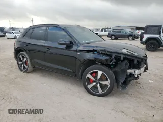 2024 Audi Q5 S line Premium Plus with VIN WA1EAAFY3R2100028, listed as a Copart auction lot 44045955 with 7,885 mi miles and Salvage Title. Bid and sale history available at carsss.com. Image 4.