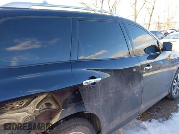 2017 Nissan Pathfinder SV z VIN 5N1DR2MN5HC629476, wystawiony jako IAAI lot #41325826 z przebiegiem 87 573 mil mil oraz . Historia ofert i sprzedaży dostępna na DreamBid. Obrazek 13.