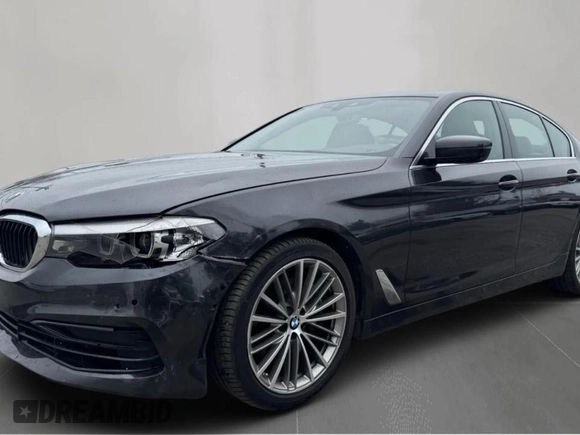 2020 BMW 5 Series with VIN WBAJS1C07LWW6392, listed as a Copart auction lot 63713295 with 126,764 mi miles and Clean title. Bid and sale history available at DreamBid. Image 2.