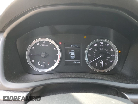 2019 Hyundai Sonata SE with VIN 5NPE24AF9KH774764, listed as a Copart auction lot 47112355 with 82,830 mi miles and Salvage Title. Bid and sale history available at DreamBid. Image 9.