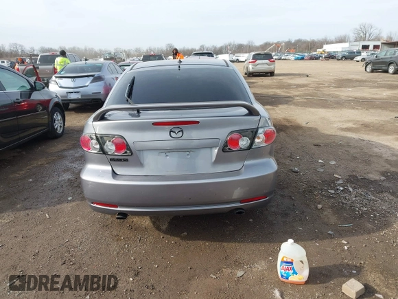 2007 Mazda 6 i Sport VE with VIN 1YVHP84C675M59624, listed as a IAAI auction lot 41832687 with 243,189 mi miles and . Bid and sale history available at DreamBid. Image 16.
