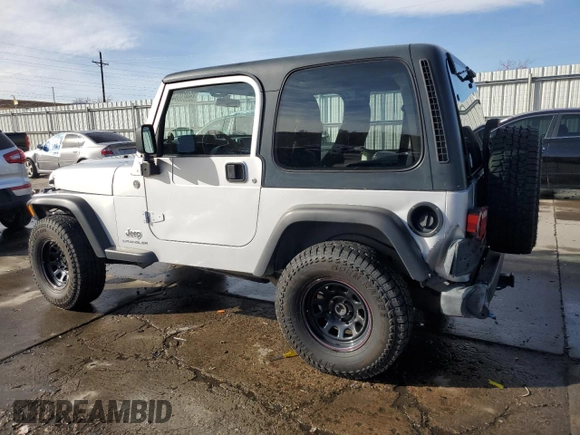 2006 Jeep Wrangler SE with VIN 1J4FA29S76P781617, listed as a Copart auction lot 85903084 with Not Provided miles and Salvage Title. Bid and sale history available at carsss.com. Image 2.