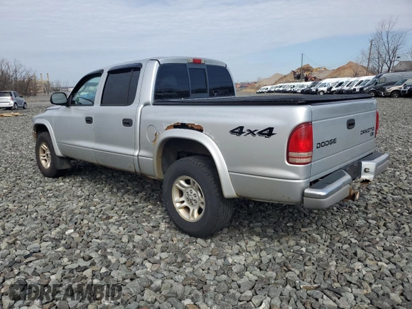 2004 Dodge Dakota SLT with VIN 1D7HG48NX4S677465, listed as a Copart auction lot 51044735 with 196,854 mi miles and Clean title. Bid and sale history available at DreamBid. Image 2.