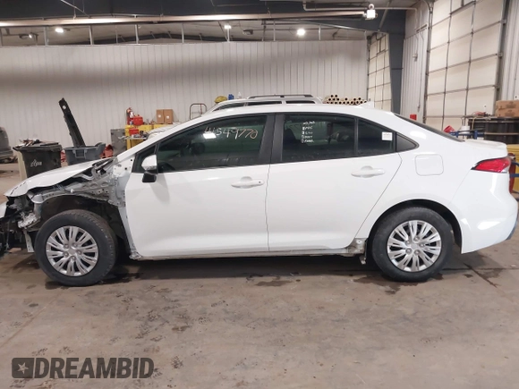 2022 Toyota Corolla SE with VIN 5YFS4MCEXNP121935, listed as a IAAI auction lot 41549770 with 47,155 mi miles and . Bid and sale history available at DreamBid. Image 15.