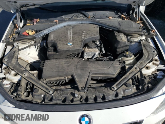 2015 BMW 4 Series 428i with VIN WBA3V7C59FP771942, listed as a Copart auction lot 83916574 with 46,840 mi miles and Salvage Title. Bid and sale history available at carsss.com. Image 11.