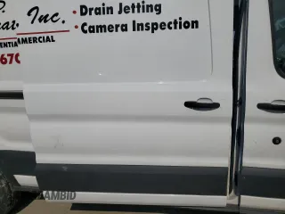 2021 Ford Transit Cargo with VIN 1FTBR1X84MKA46392, listed as a Copart auction lot 47795405 with 50,592 mi miles and Salvage title. Bid and sale history available at DreamBid. Image 11.