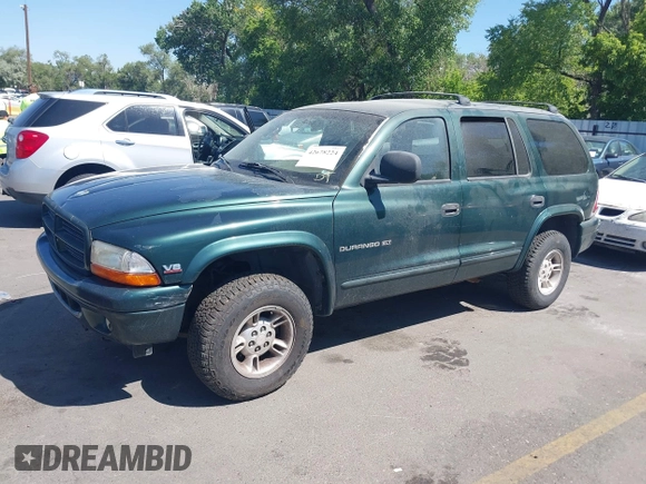 1999 Dodge Durango with VIN 1B4HS28Z7XF522849, listed as a IAAI auction lot 42678224 with 185,118 mi miles and . Bid and sale history available at DreamBid. Image 2.