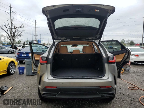 2025 Lexus NX with VIN 2T2GDCAZ6SC021165, listed as a Copart auction lot 86901944 with 165 mi miles and Non Repairable. Bid and sale history available at carsss.com. Image 6.