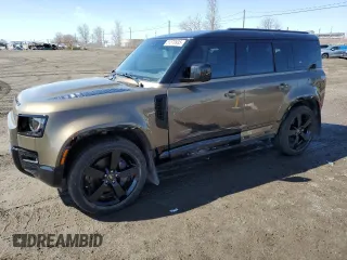 2024 Land Rover Defender X-Dynamic SE with VIN SALE27EU9R2253736, listed as a Copart auction lot 51570935 with 36,584 mi miles and Non Repairable. Bid and sale history available at carsss.com. Image 1.