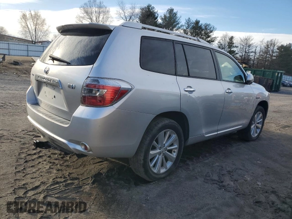 2008 Toyota Highlander Hybrid with VIN JTEEW41A882005235, listed as a Copart auction lot 48299545 with 233,118 mi miles and Non Repairable. Bid and sale history available at carsss.com. Image 3.