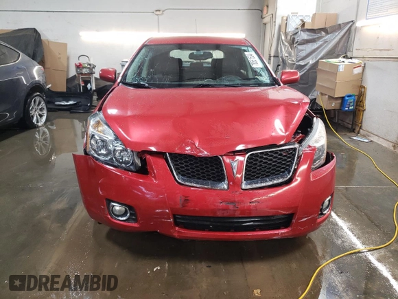 2009 Pontiac Vibe w/1SB with VIN 5Y2SP67019Z432876, listed as a Copart auction lot 78551534 with 128,207 mi miles and Salvage Title. Bid and sale history available at carsss.com. Image 5.