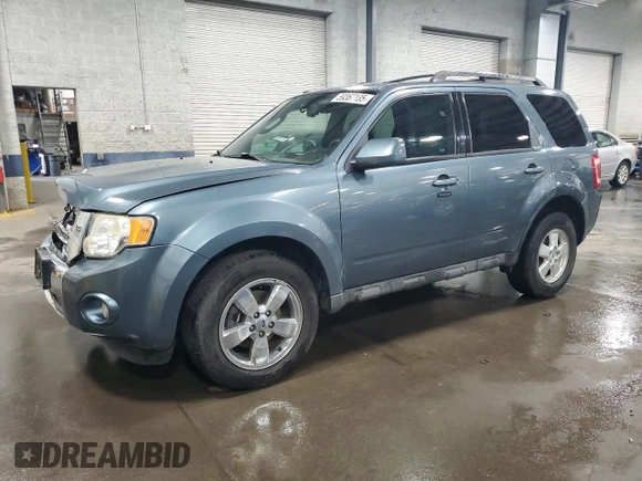 2010 Ford Escape Limited with VIN 1FMCU0EG8AKA54266, listed as a Copart auction lot 59367135 with 123,598 mi miles and Salvage title. Bid and sale history available at DreamBid. Image 1.