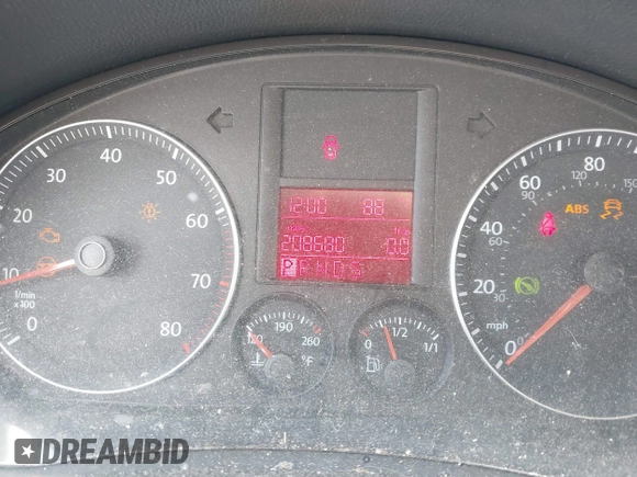 2009 Volkswagen Jetta SE с VIN 3VWRM71K39M176102, выставлен на аукционе IAAI как лот 42308971 с пробегом 208 680 миль миль и . История ставок и продаж доступна на DreamBid. Изображение 7.